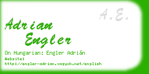 adrian engler business card